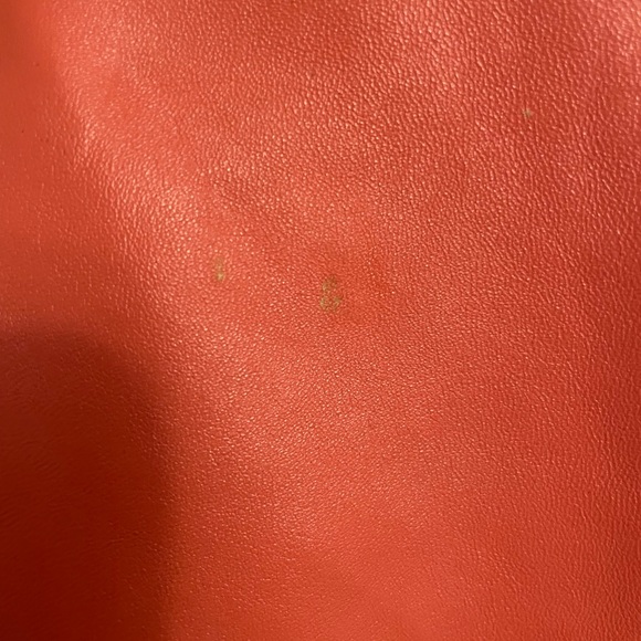 Dana Buchman Women's Coral Leather Blazer - Picture 5 of 7